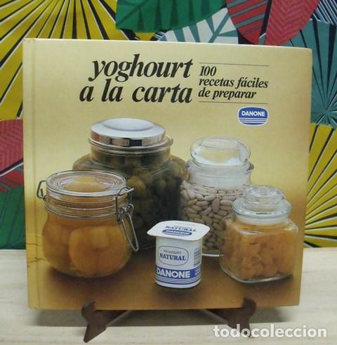 Libros de segunda mano: Libro Yoghourt a la carta - Danone - Foto 1