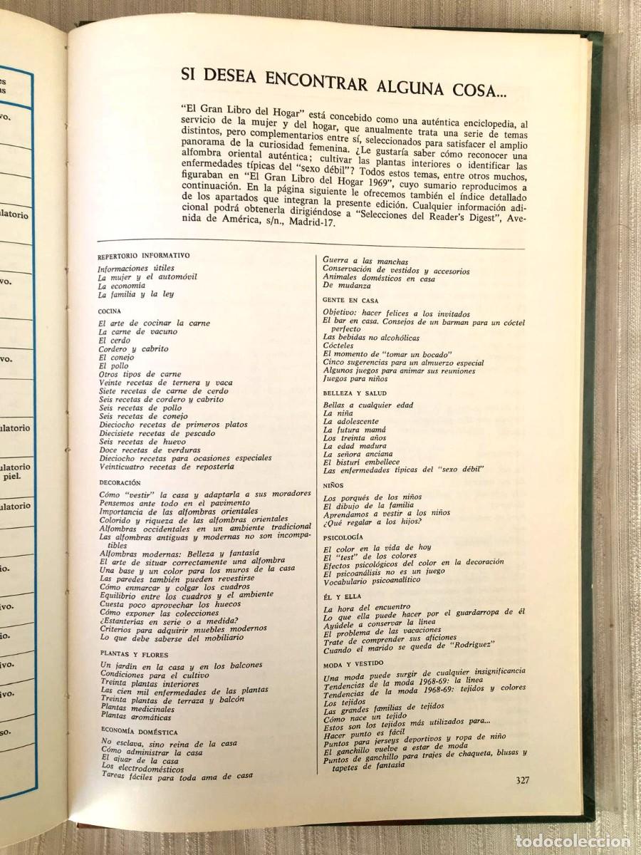 Libros de segunda mano: &rdquo;El Gran Libro del Hogar&rdquo; de Selecciones del Readers Digest. - Foto 15