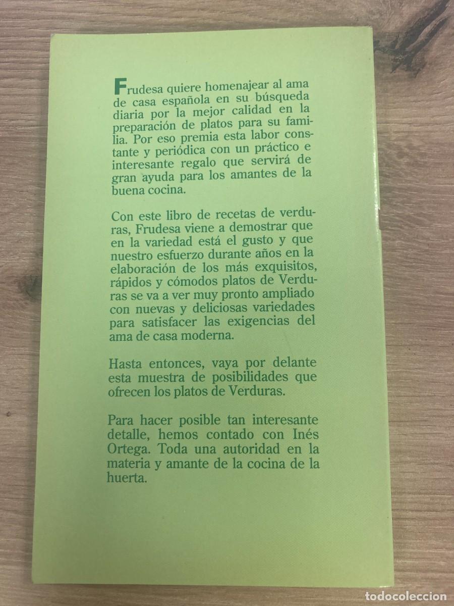 Libros de segunda mano: El libro de las verduras In&eacute;s Ortega - Foto 6