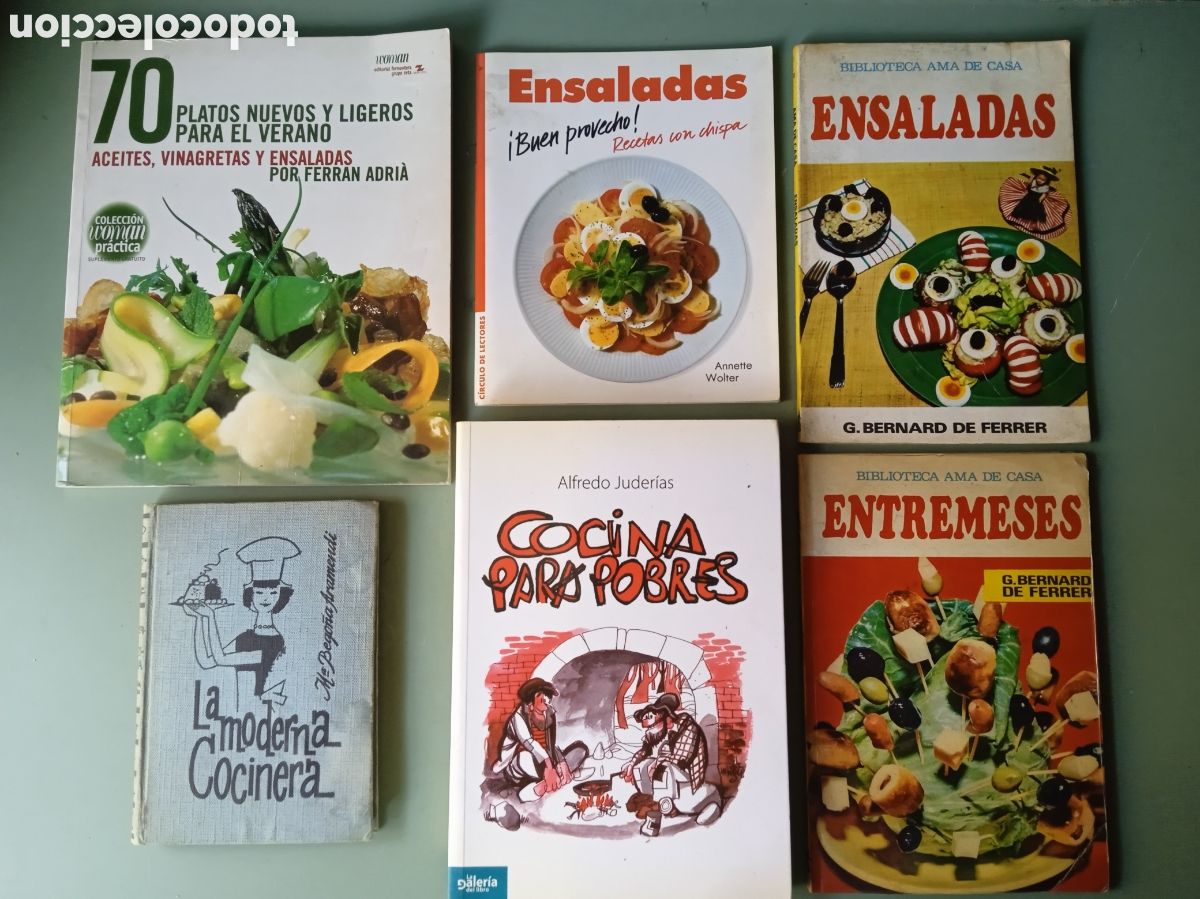 Libros de segunda mano: SEIS LIBROS DE COCINA - Foto 1