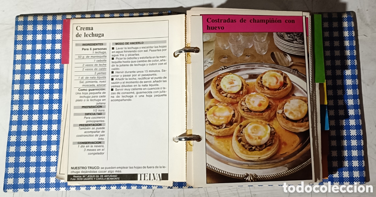 Libros de segunda mano: Libro de cocina. Recetas de Telva - Foto 2