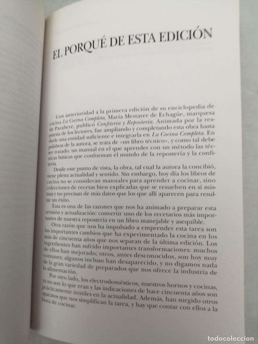 Libros de segunda mano: LOS POSTRES DE LA MARQUESA DE PARABERE - Foto 5