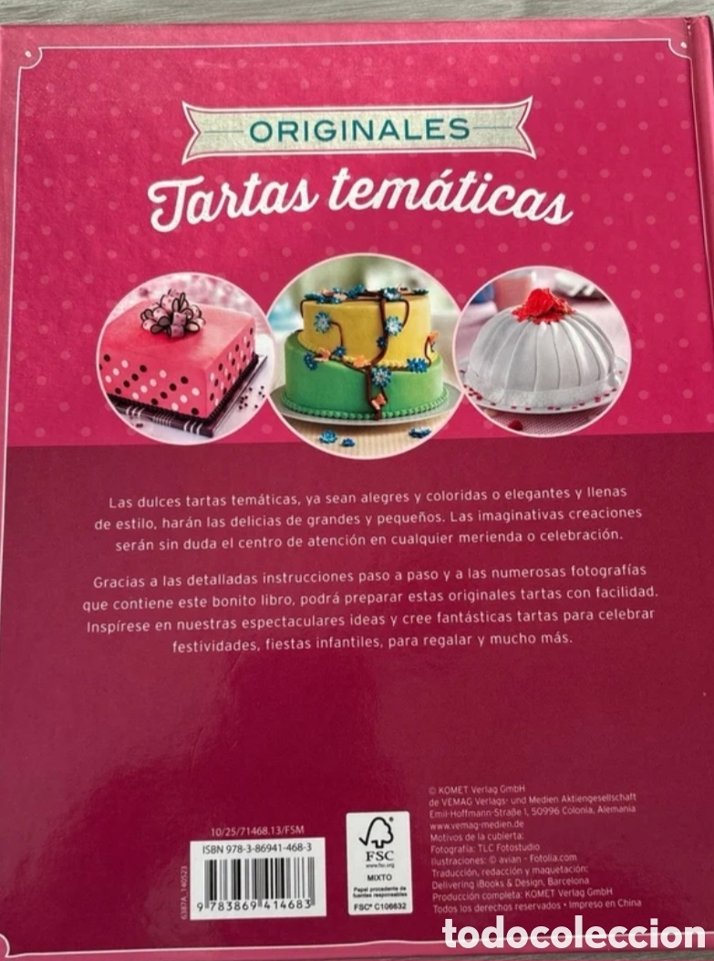 Libros de segunda mano: Tartas tematicas originales - Foto 2