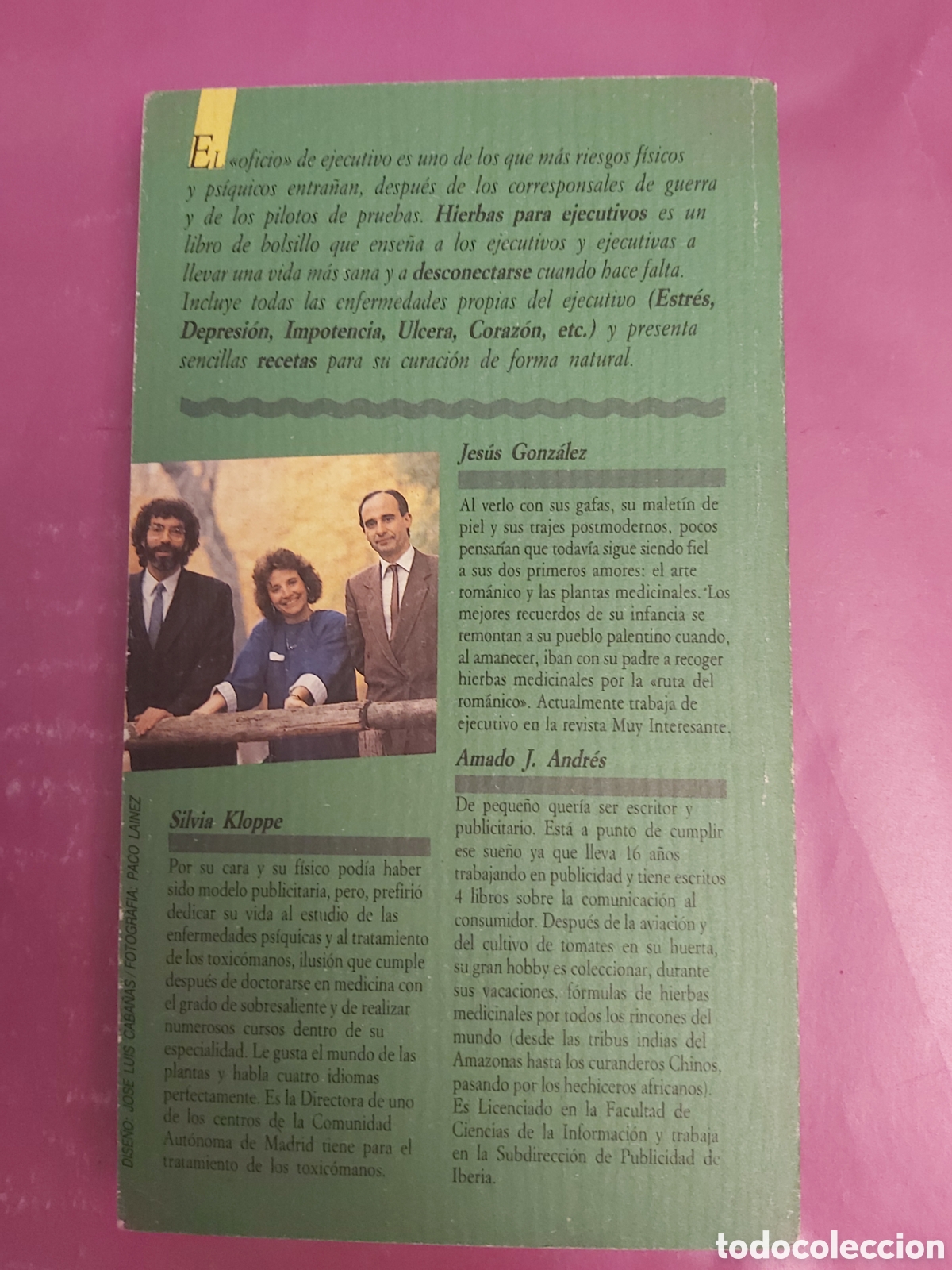 Libros de segunda mano: HIERBAS PARA EJECUTIVOS VVAA 1989 - Foto 3