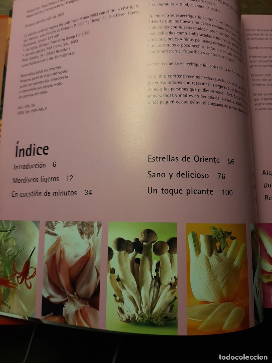 Libros de segunda mano: Libro de RECETAS DE COCINA. &rdquo;El gran libro del wok&rdquo;. - Foto 2
