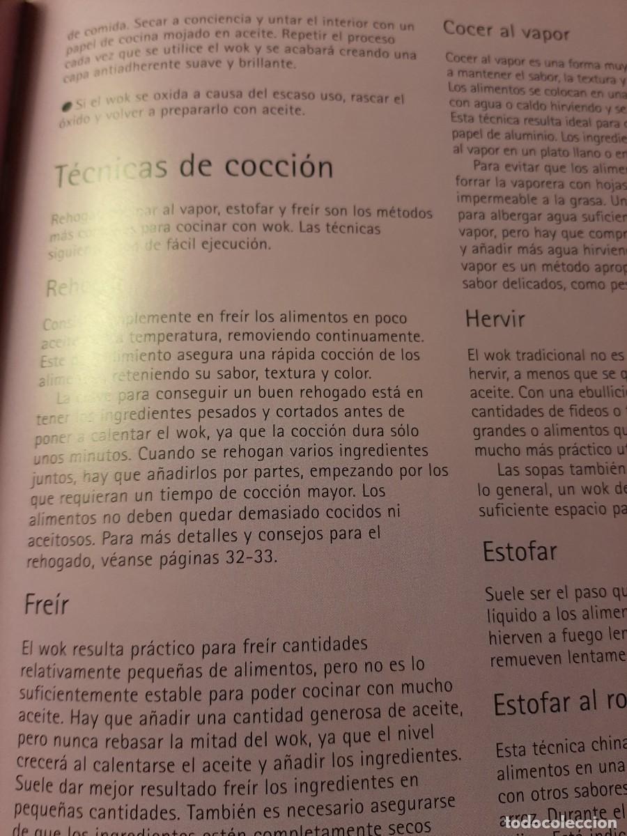 Libros de segunda mano: Libro de RECETAS DE COCINA. &rdquo;El gran libro del wok&rdquo;. - Foto 4