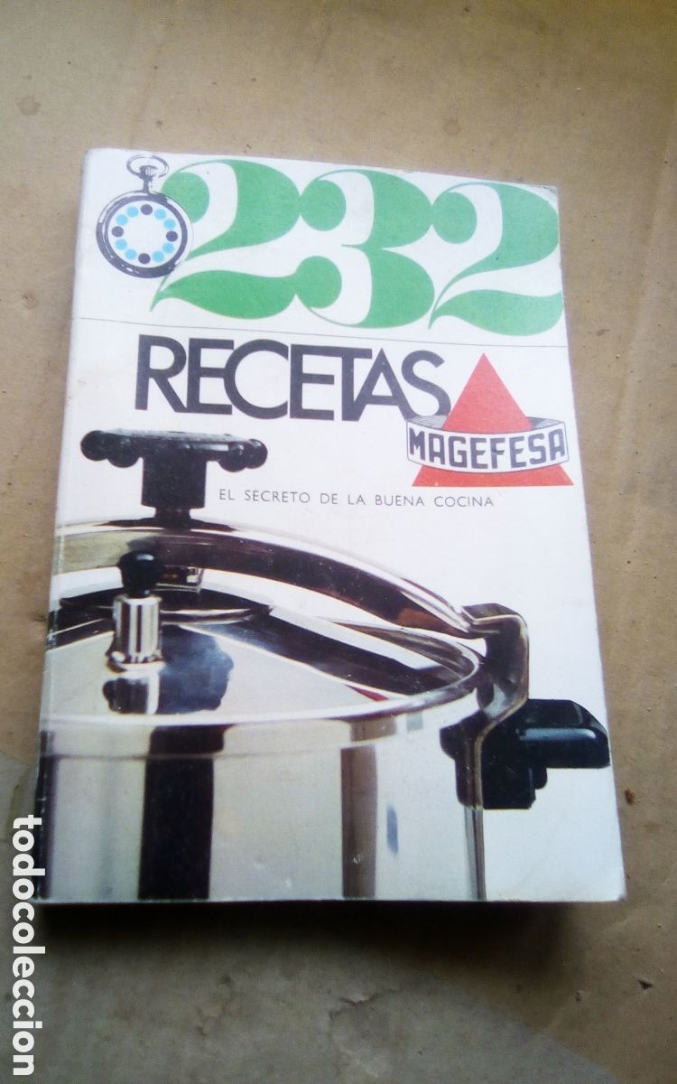 Gebrauchte B&uuml;cher: 232 Recetas Magefesa. El secreto de la buena cocina. A&ntilde;o 1970. Con 192 p&aacute;ginas.