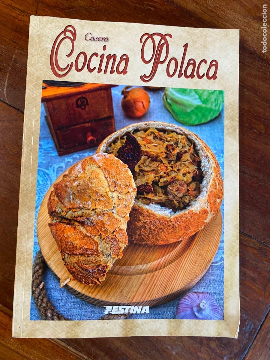 Second hand books: cocina polaca casera, festina