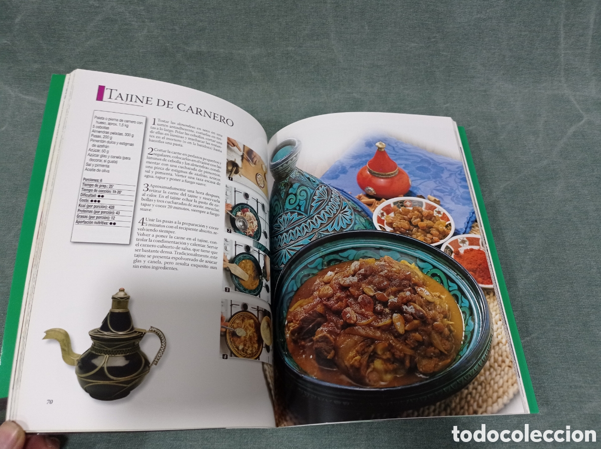 Libros de segunda mano: LA COCINA MARROQU&Iacute; - ED. BONECHI - Foto 4