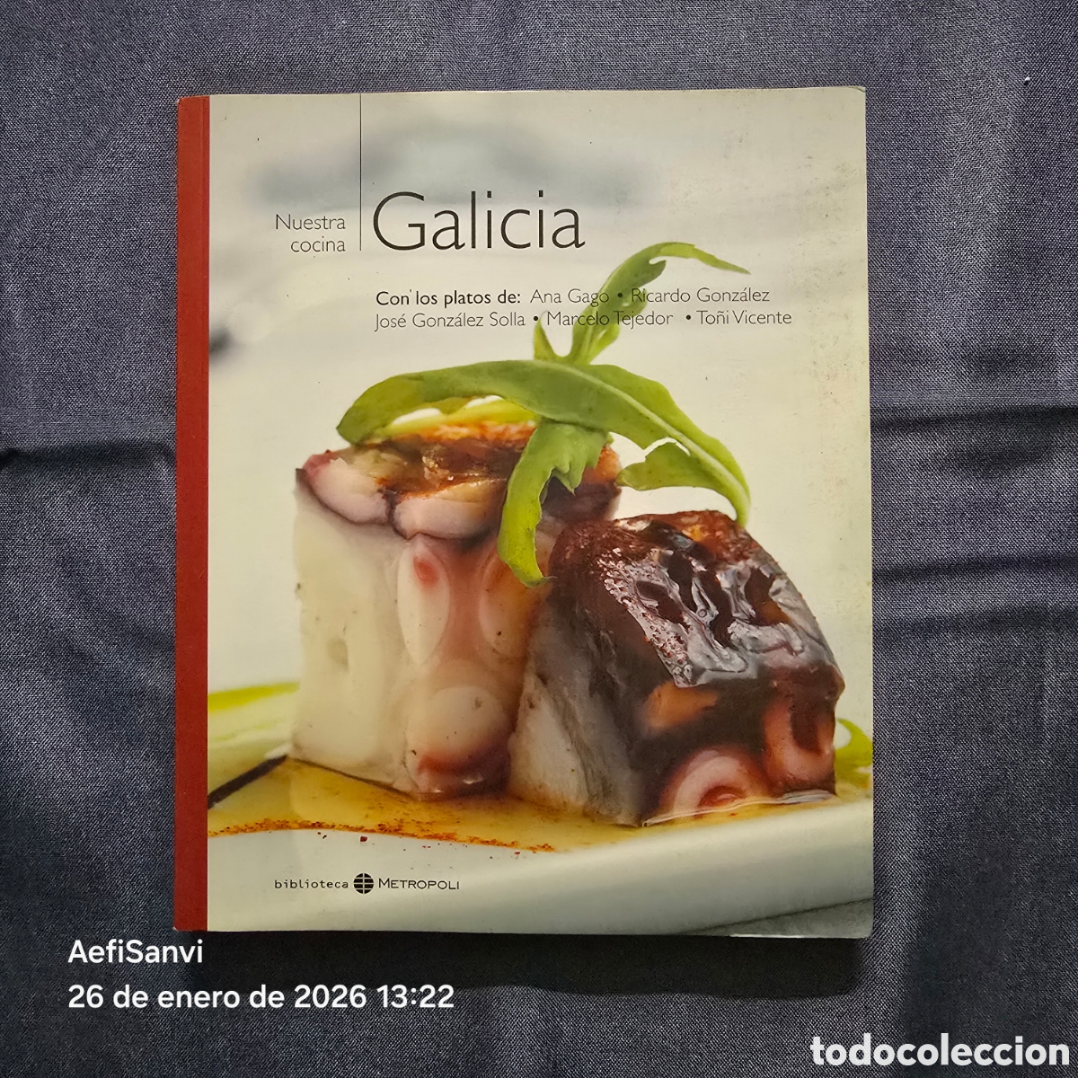 Second hand books: NUESTRA COCINA 4: GALICIA (BIBLIOTECA METROPOLI)