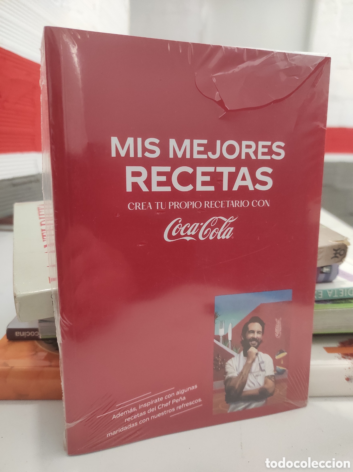 Libros de segunda mano: MIS MEJORES RECETAS, CREA TU PROPIO RECETARIO CON COCA-COLA. CHEF JAVIER PE&Ntilde;A (PEDIDO MINIMO 5&euro;)