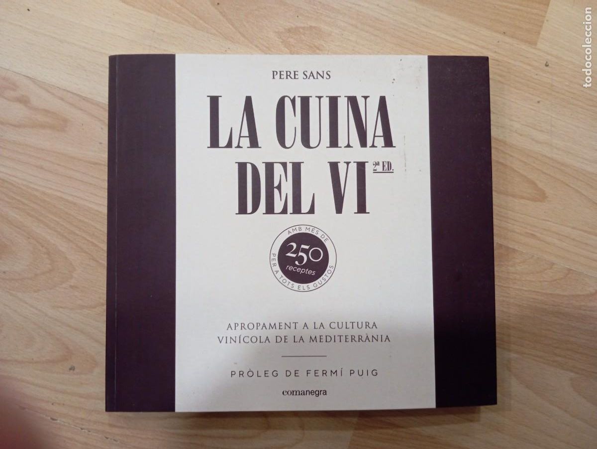 Livres d'occasion: 'La cuina del vi'. Pere Sans. 2&ordf; edici&oacute;.