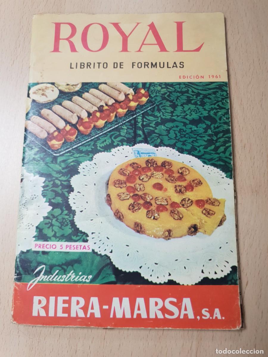 Libros de segunda mano: Librito de formulas royal de riera marsa - Foto 1