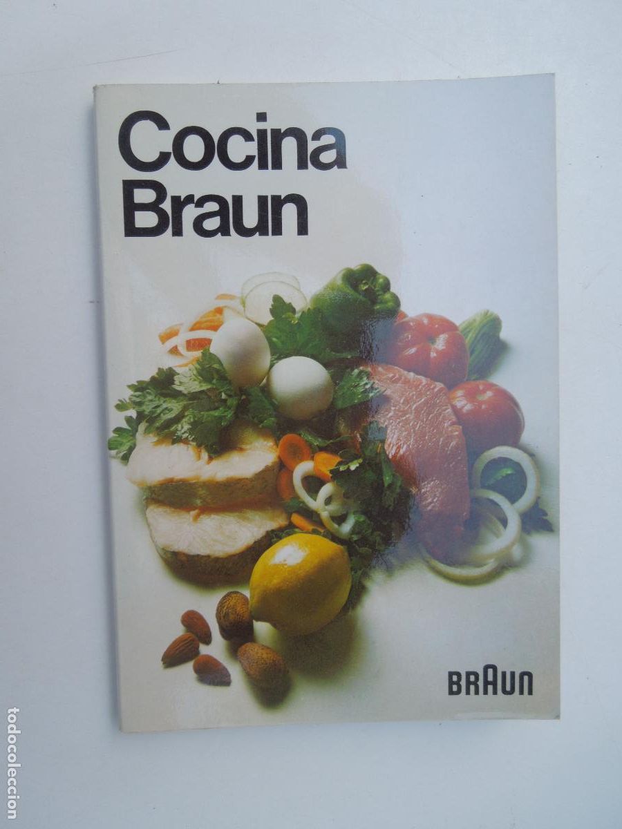 Second hand books: RECETARIO DE COCINA BRAUN MINIPIMER - BRAUN ESPA&Ntilde;OLA1974.