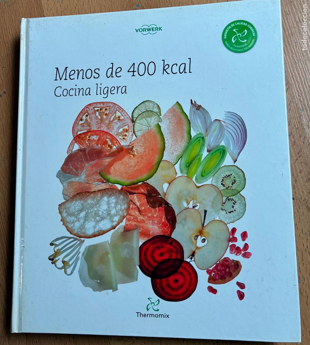 Libros de segunda mano: MENOS DE 400 KCAL, COCINA LIGERA, Vorwerk, Thermomix