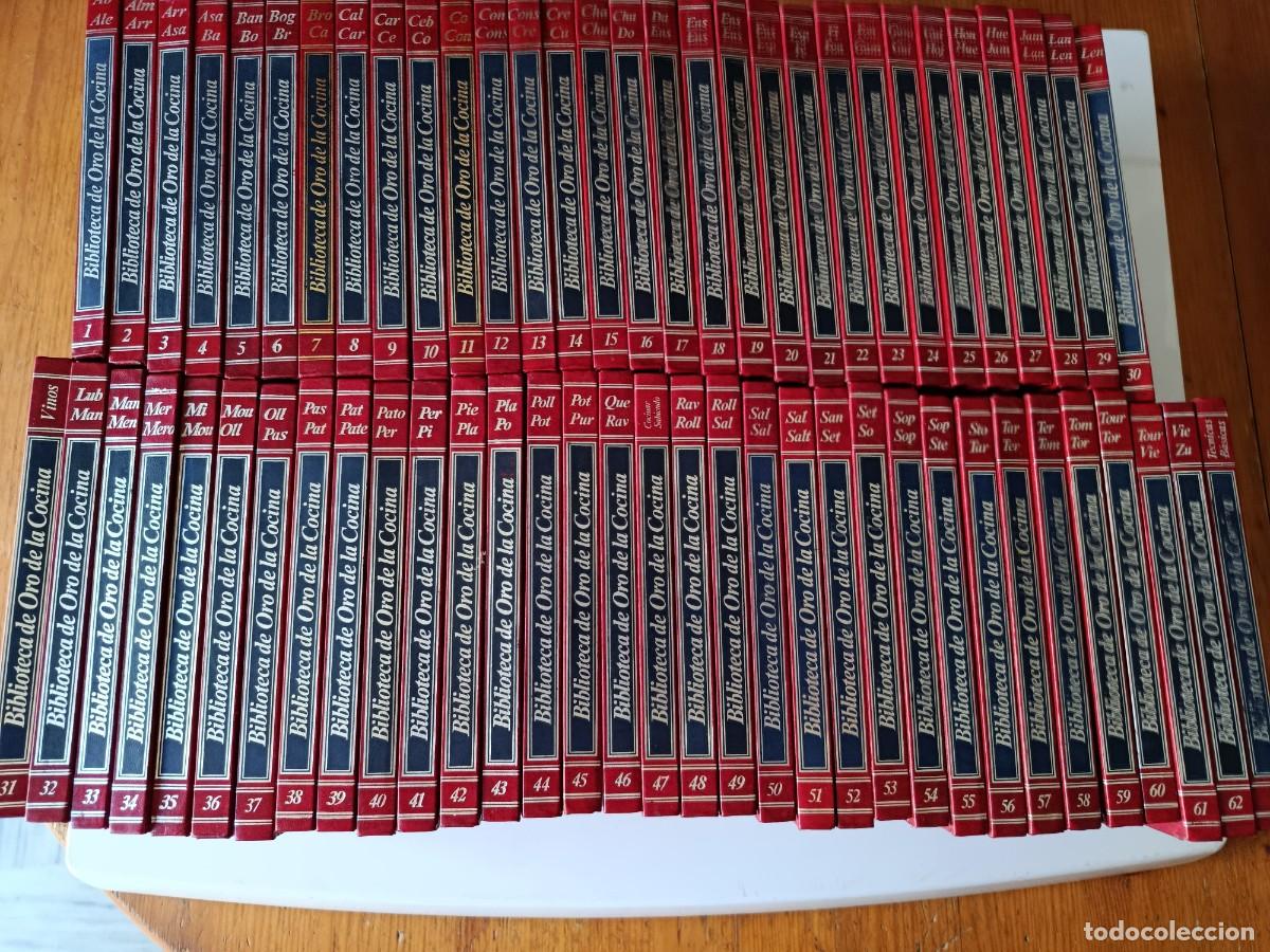 Second hand books: BIBLIOTECA DE ORO DE LA COCINA 63 TOMOS