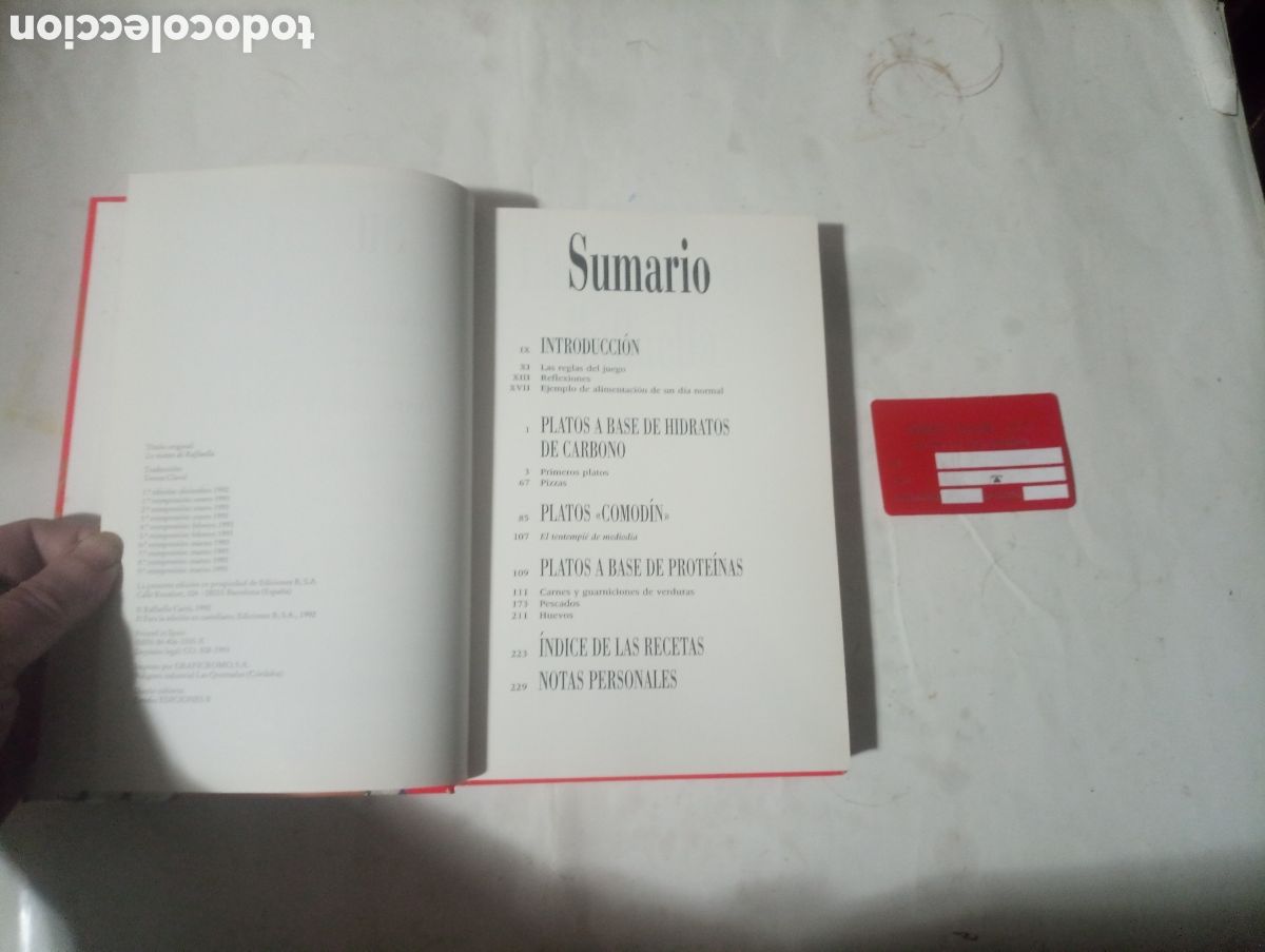 Libros de segunda mano: Libro las recetas de raffaella carra - Foto 2