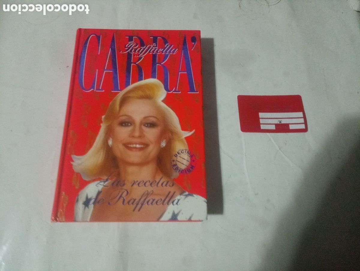 Libros de segunda mano: Libro las recetas de raffaella carra