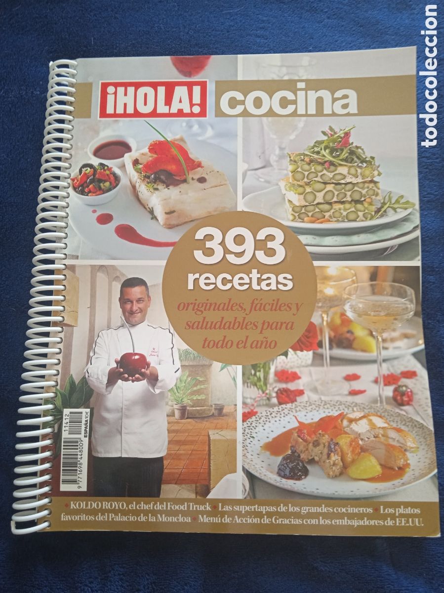 Libros de segunda mano: &iexcl;HOLA! COCINA 393 RECETAS ORIGINALES, FACILES Y SALUDABLES PARA TODO EL A&Ntilde;O.