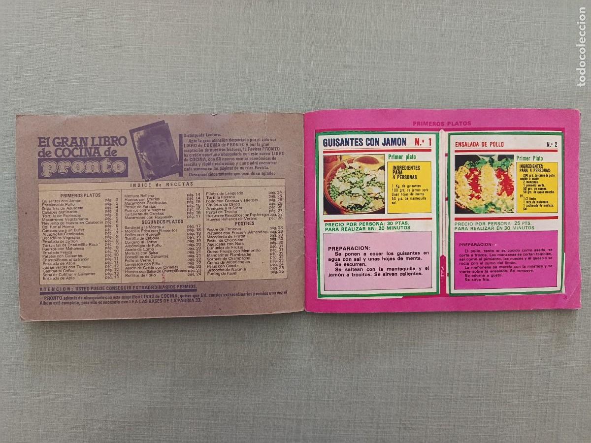 Libros de segunda mano: EL GRAN LIBRO DE COCINA DE PRONTO - Foto 3
