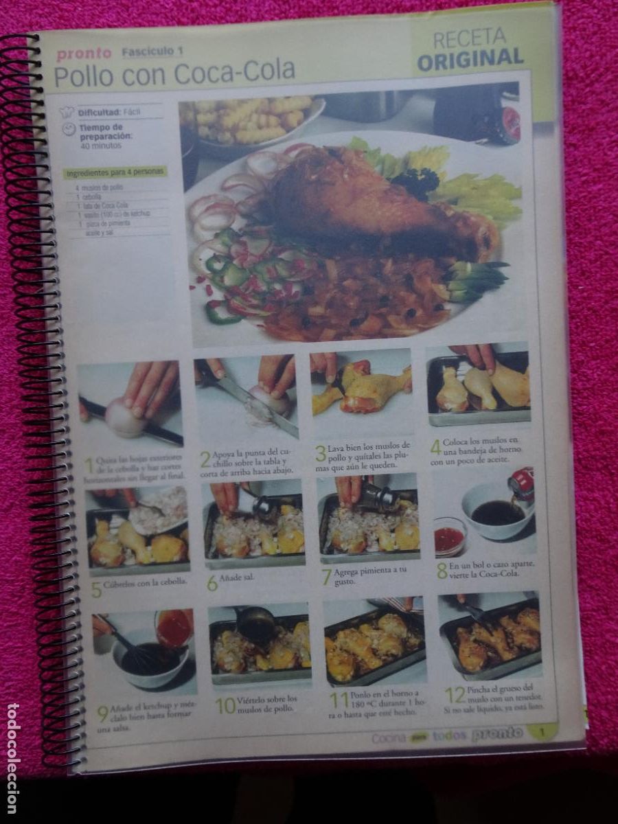 Libros de segunda mano: cocina para todos revista pronto cocina de verano libro anillado