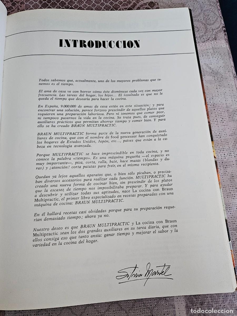 Libros de segunda mano: Libro La Cocina Con Braun Multipractic. - Foto 6