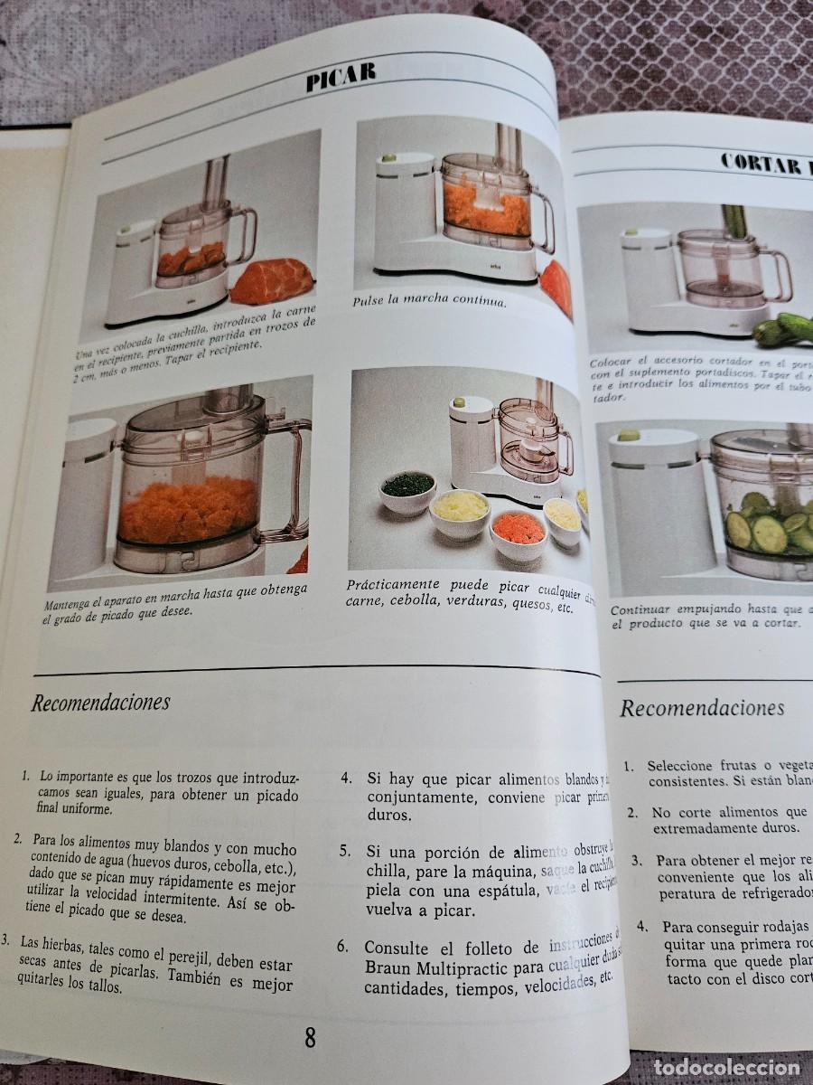 Libros de segunda mano: Libro La Cocina Con Braun Multipractic. - Foto 7