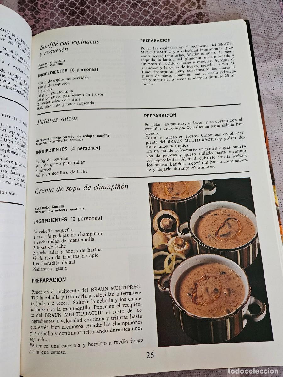 Libros de segunda mano: Libro La Cocina Con Braun Multipractic. - Foto 9