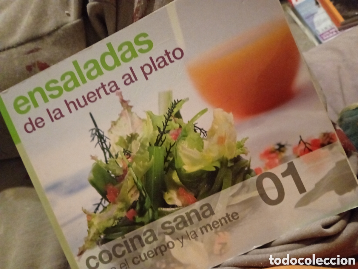 Libros de segunda mano: Ensaladas de la huerta al plato