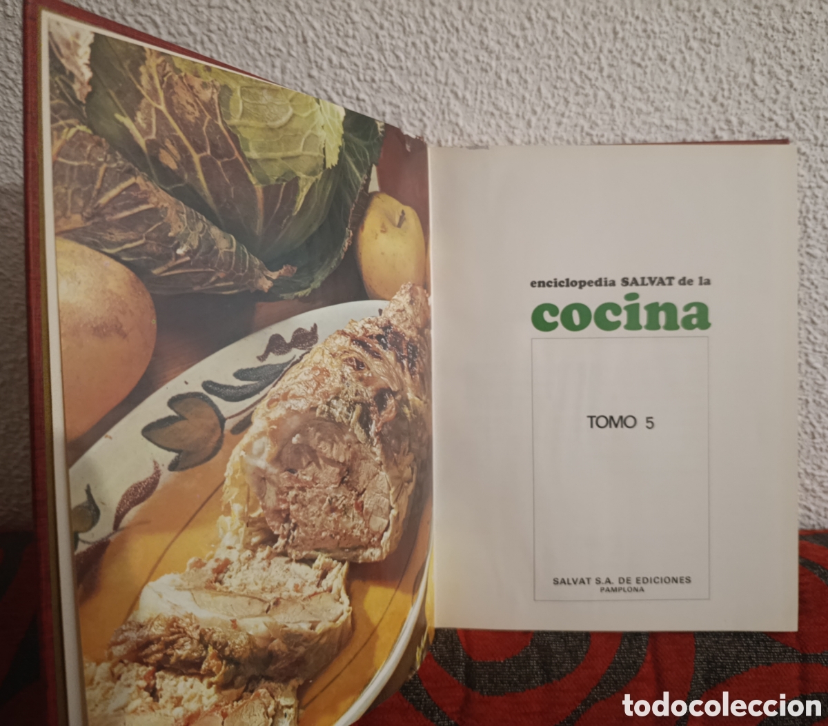 Libros de segunda mano: Tomo 5 de la Enciclopedia Salvat de la Cocina