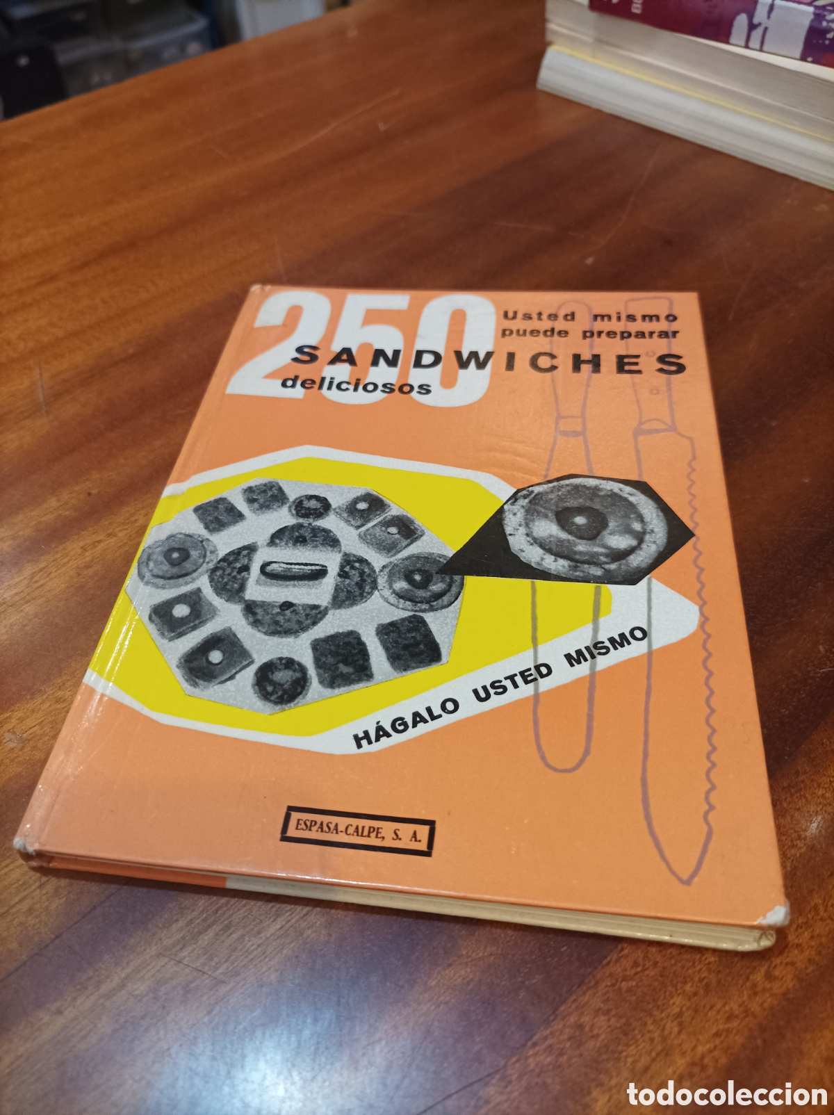Libros de segunda mano: 250 SANDWICHES DELICIOSOS..ESPASA -CALPE
