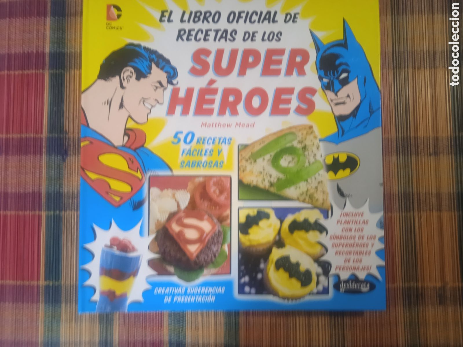 Libros de segunda mano: LIBRO OFICIAL DE RECETAS DE LOS SUPER H&Eacute;ROES
