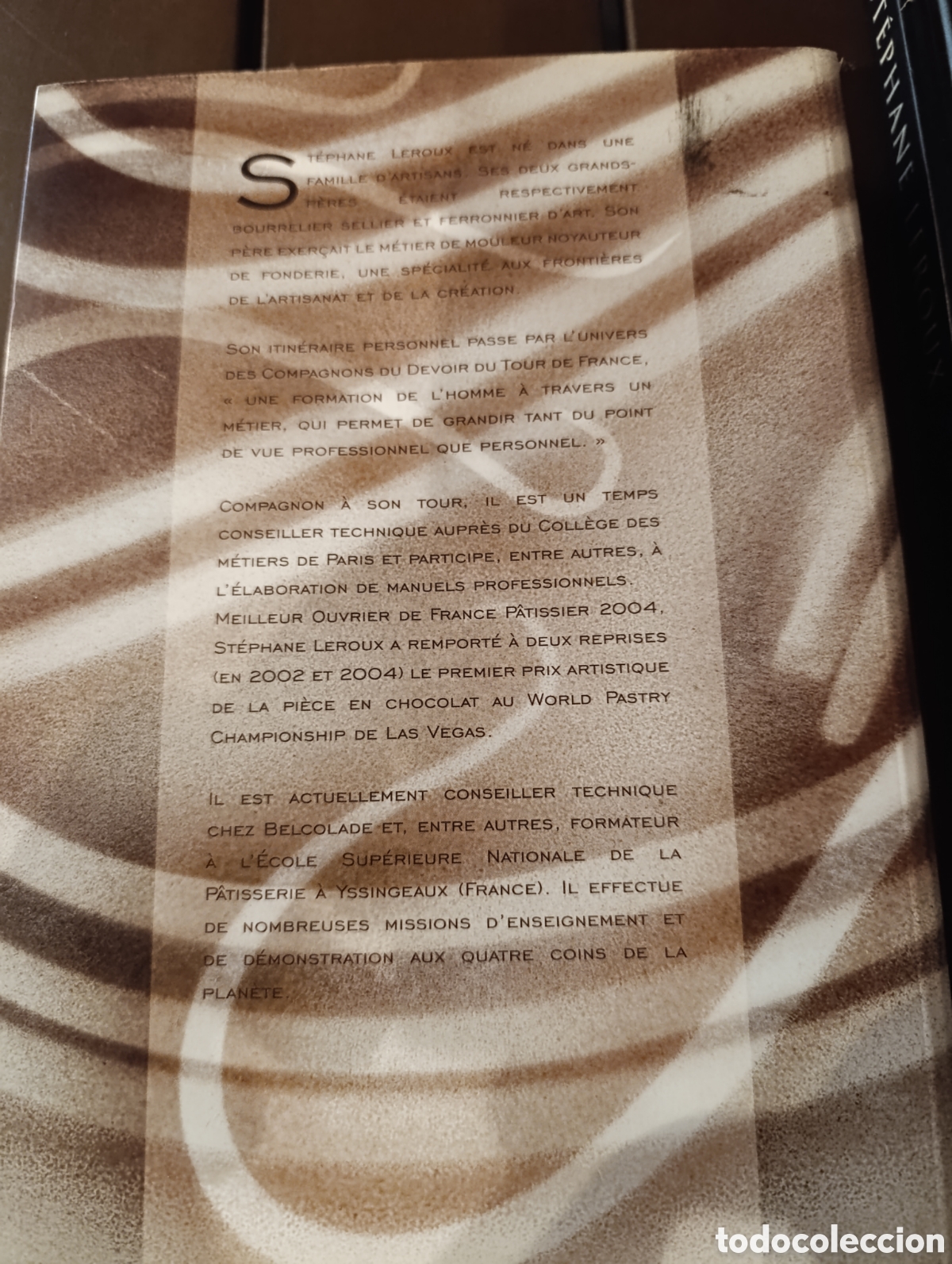 Libros de segunda mano: St&eacute;phane Leroux Mati&egrave;re chocolate - Foto 2