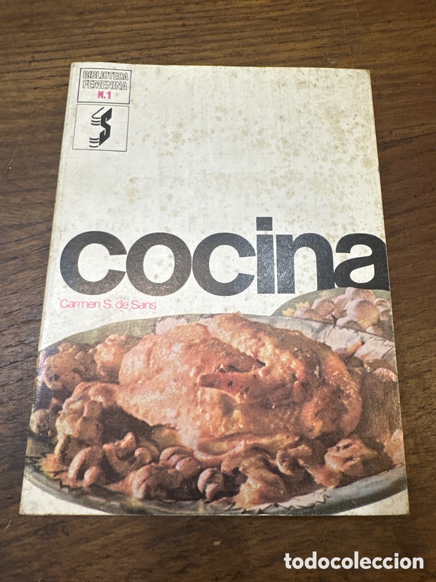 Libros de segunda mano: COCINA. CARMEN S. DE SANS. BIBLIOTECA FEMENINA N&deg;1.