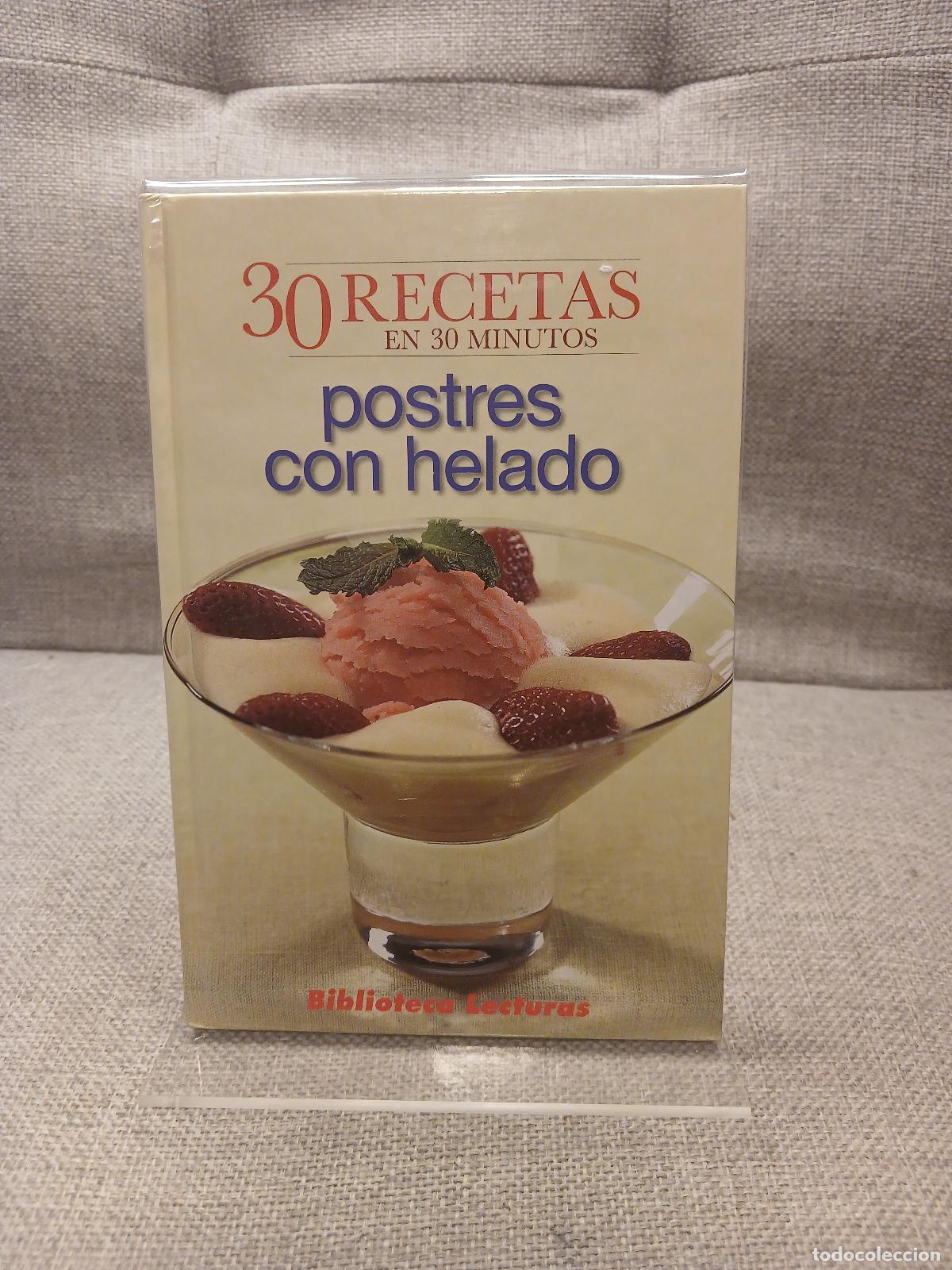 Livros em segunda m&atilde;o: Postres con helado: 30 recetas en 30 minutos - Varios Autores