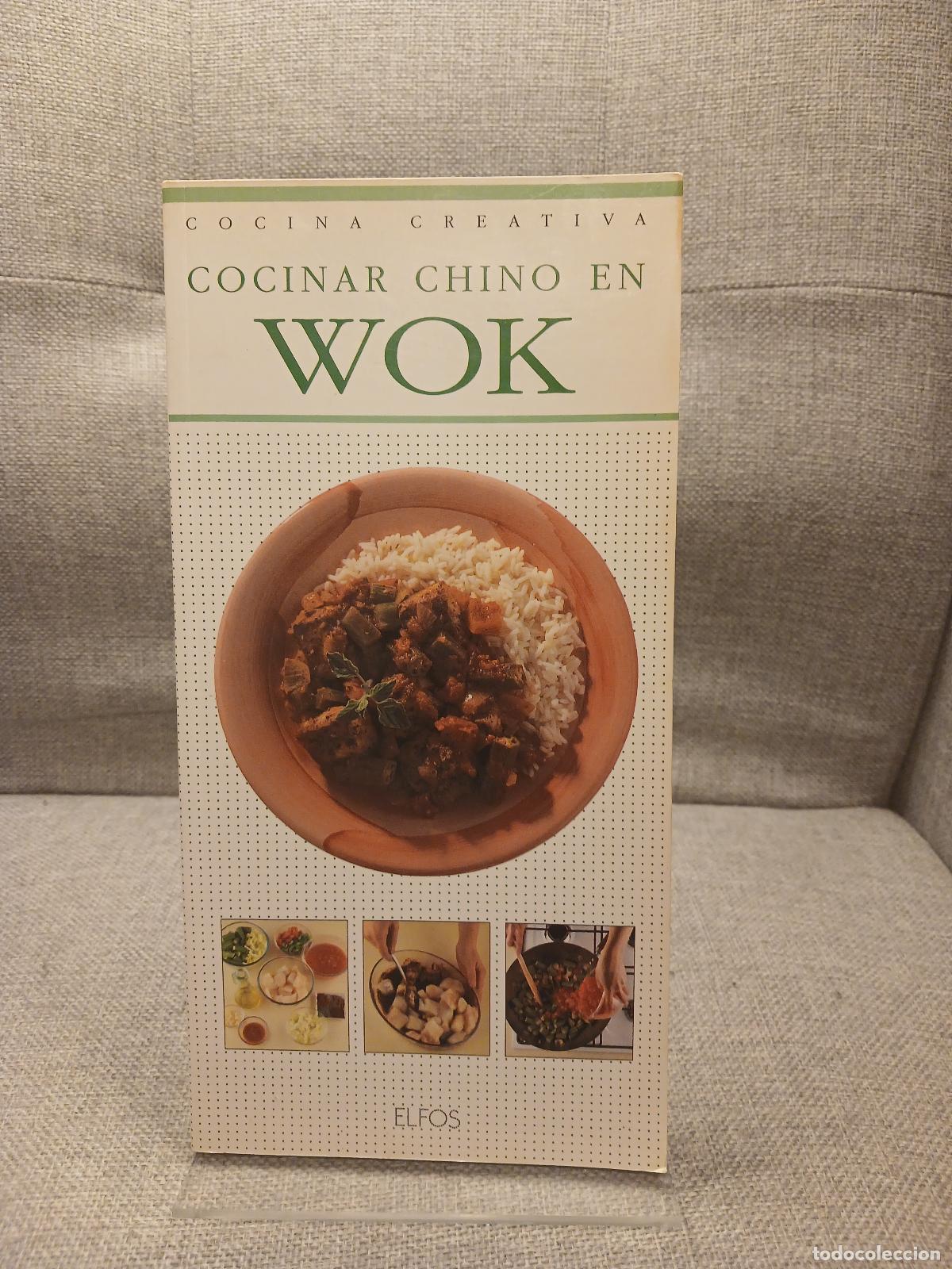 Livros em segunda m&atilde;o: Cocinar Chino en Wok - Elizabeth Wolf-Cohen