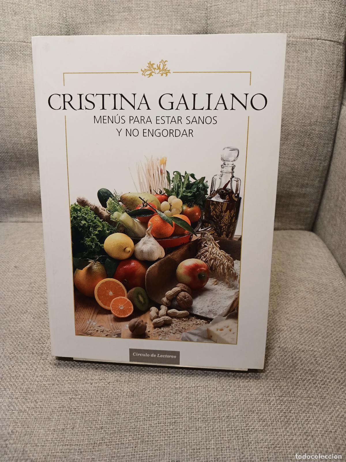 Libri di seconda mano: Men&uacute;s para estar sanos y no engordar - Cristina Galiano