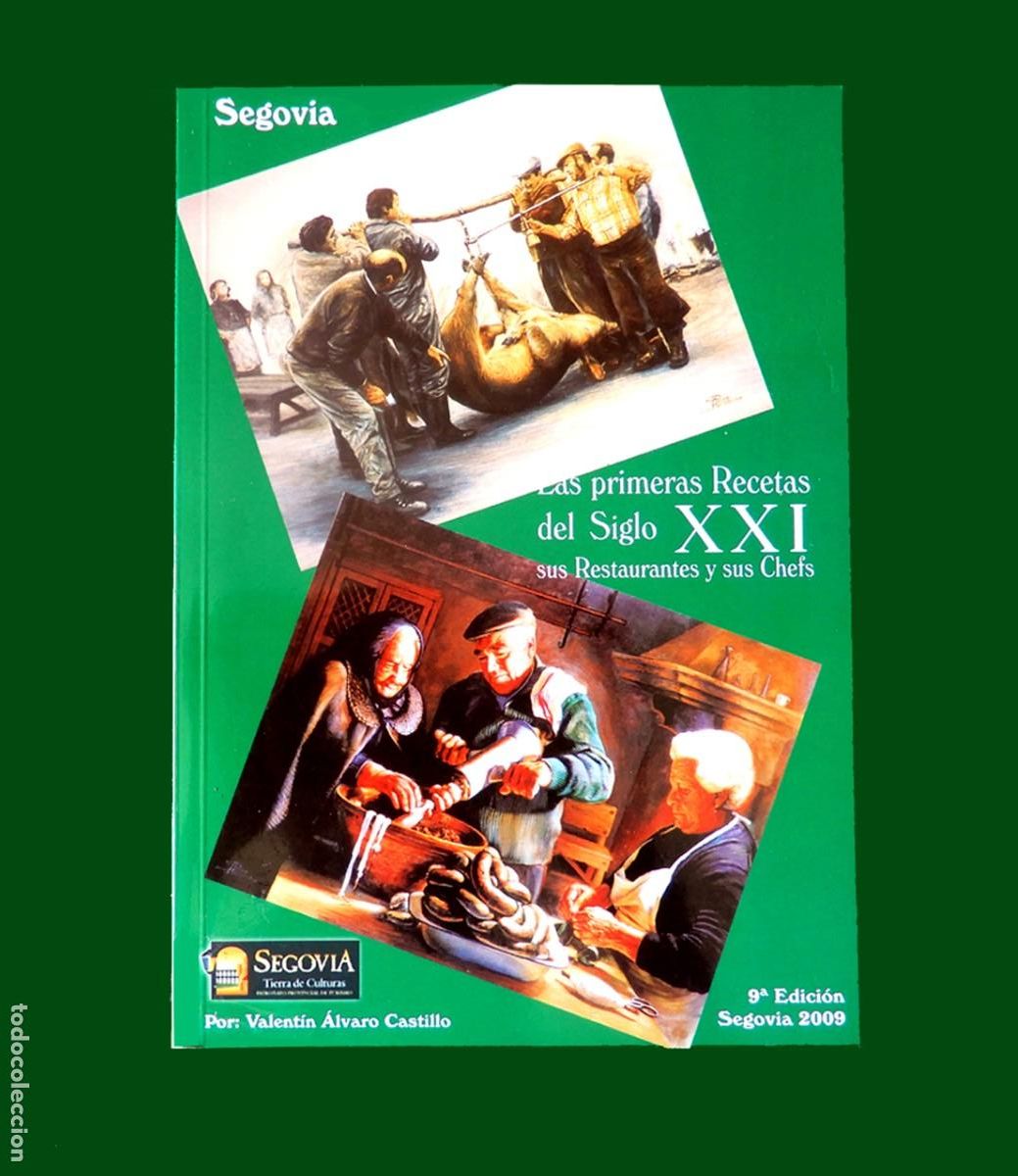 Libros de segunda mano: LAS PRIMERAS RECETAS DEL SIGLO XXI - SEGOVIA - V. ALVARO - EDIC. 2009 - CASI NUEVO