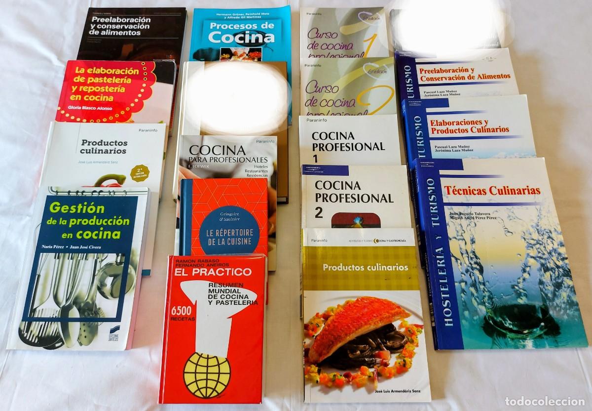 Livres d'occasion: Lote de libros de cocina, hosteler&iacute;a y gastronom&iacute;a