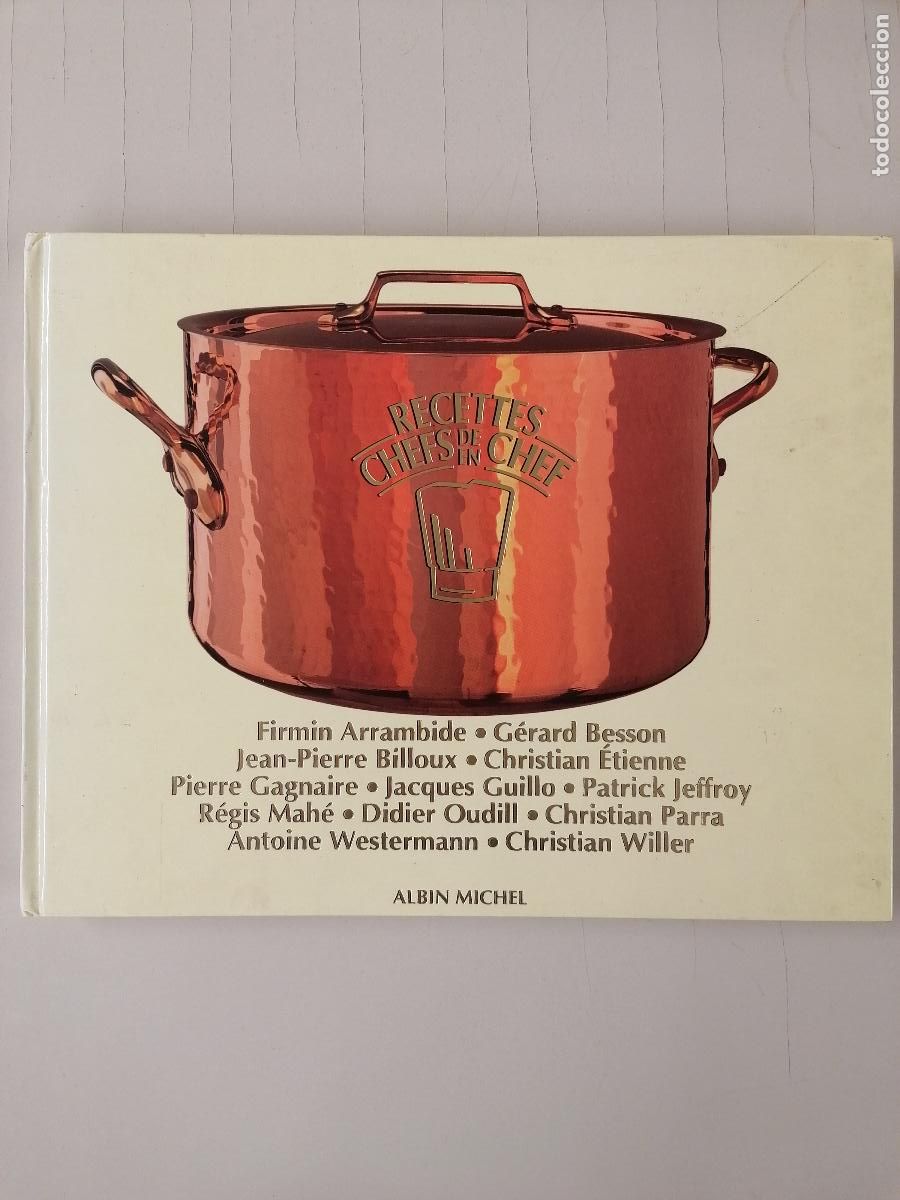 Libros de segunda mano: Recettes de chefs en chef (Franc&eacute;s)