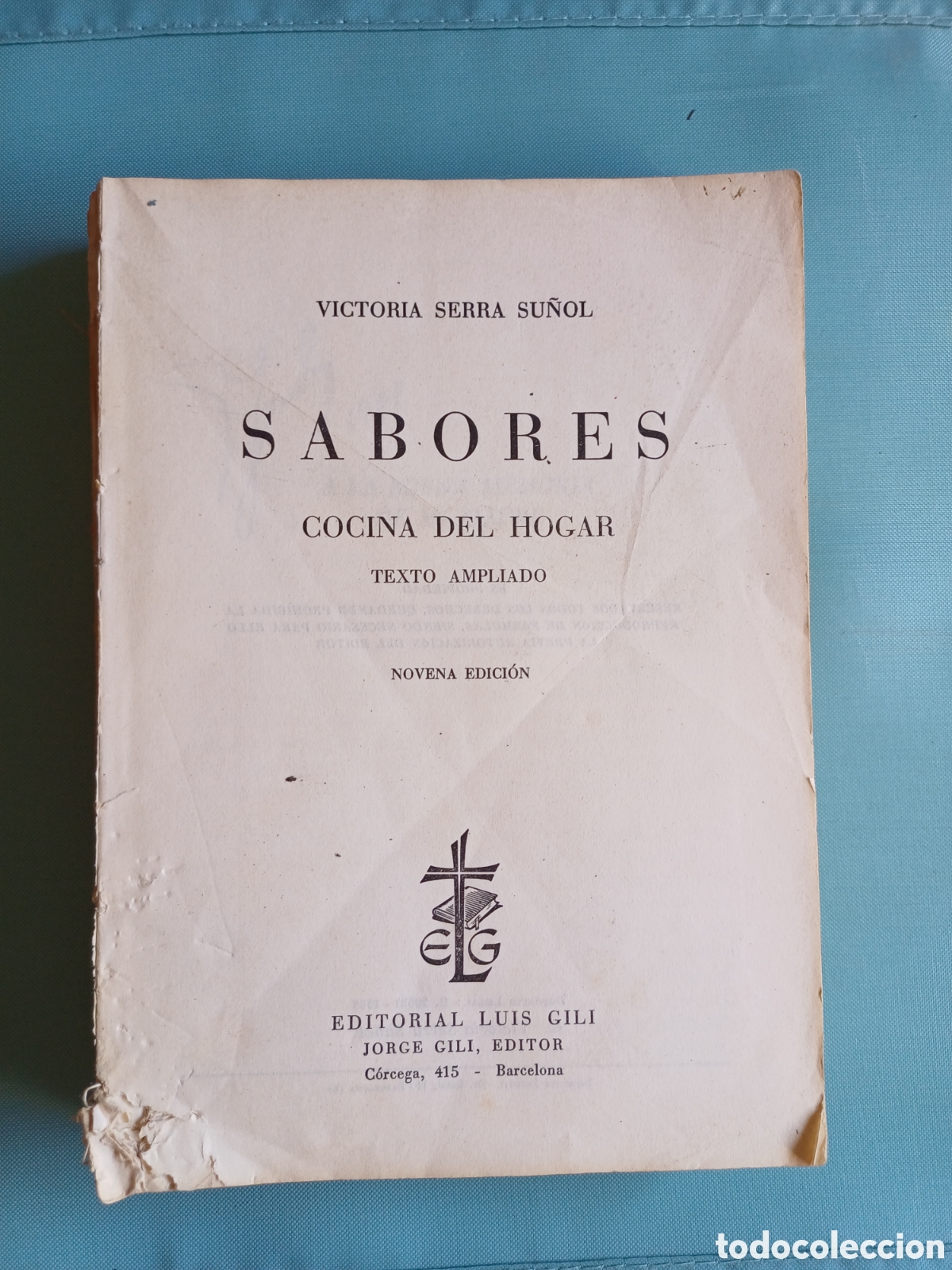 Libros de segunda mano: Sabores Cocina del hogar Victoria Serra Su&ntilde;ol - sin cubiertas