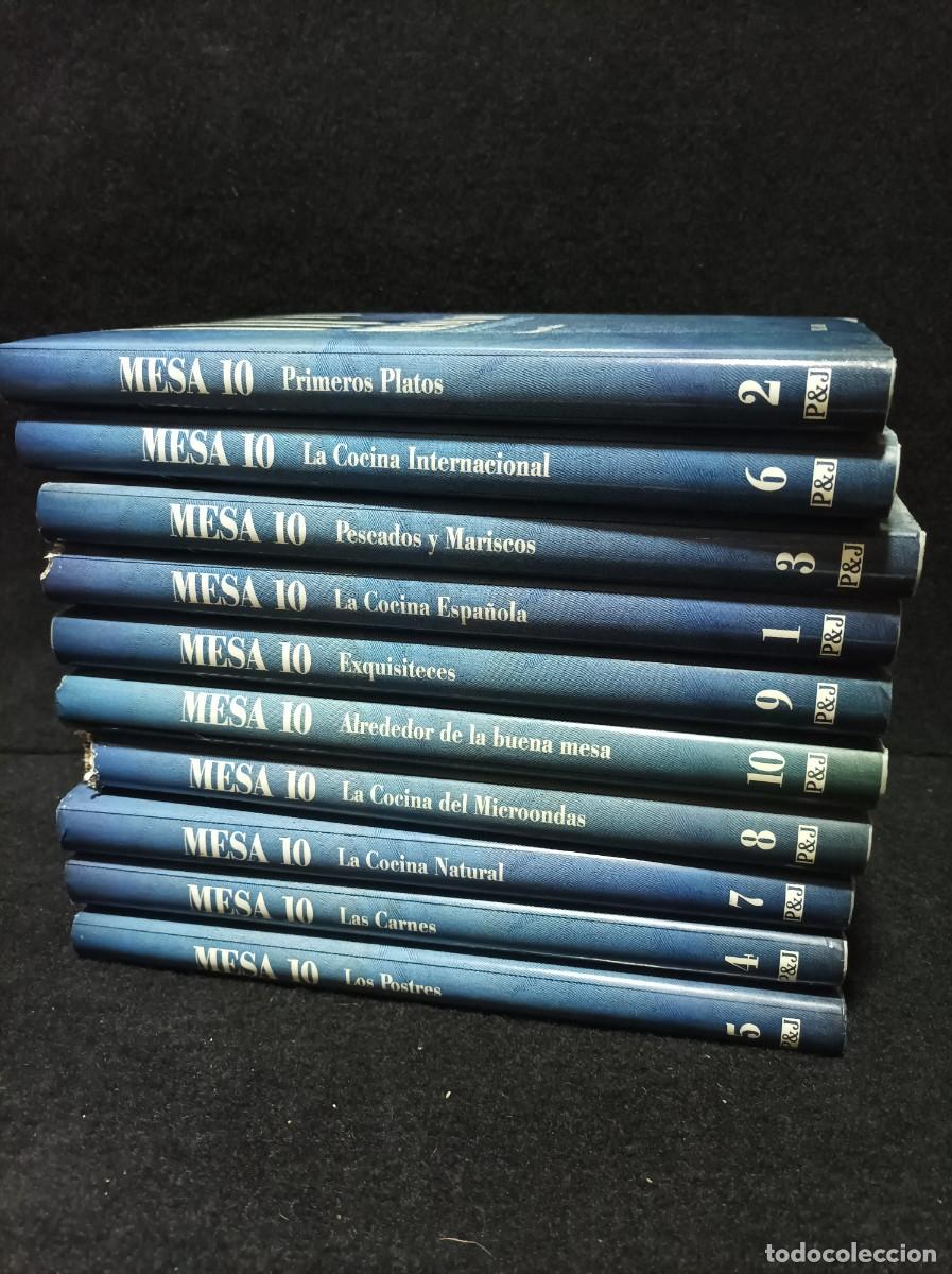 Libros de segunda mano: MESA 10. LA COCINA Y SUS ARTES (10 TOMOS) PLAZA & JANES