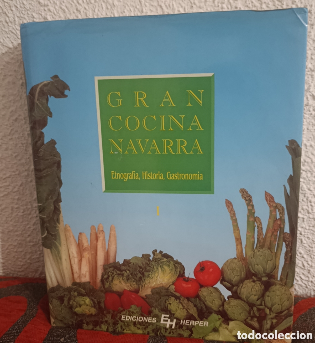 Libros de segunda mano: Gran Cocina Navarra - Tomo I - Etnograf&iacute;a, Historia y Gastronom&iacute;a (Ediciones Elkar)