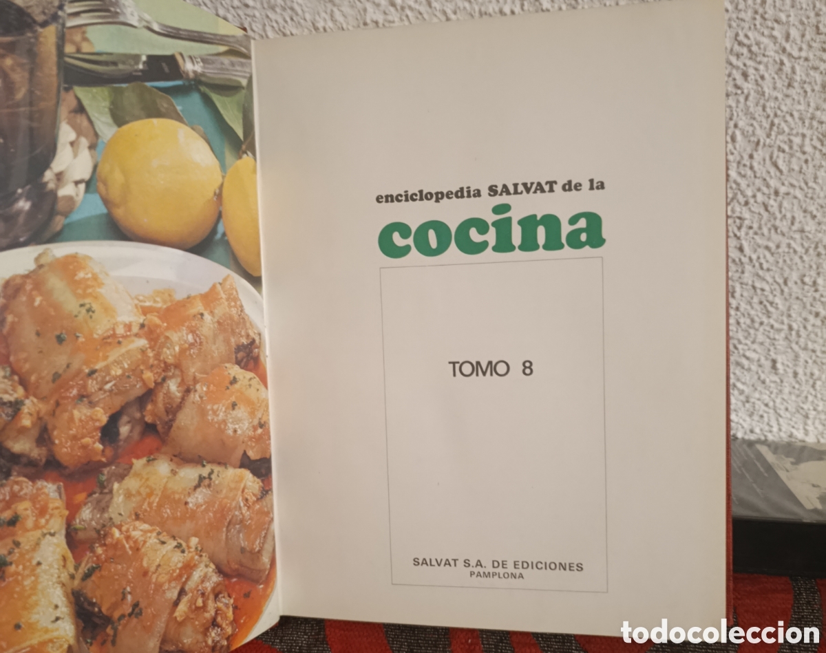 Libros de segunda mano: Enciclopedia Salvat de la Cocina - Tomo 8 - Recetario y T&eacute;cnicas Culinarias