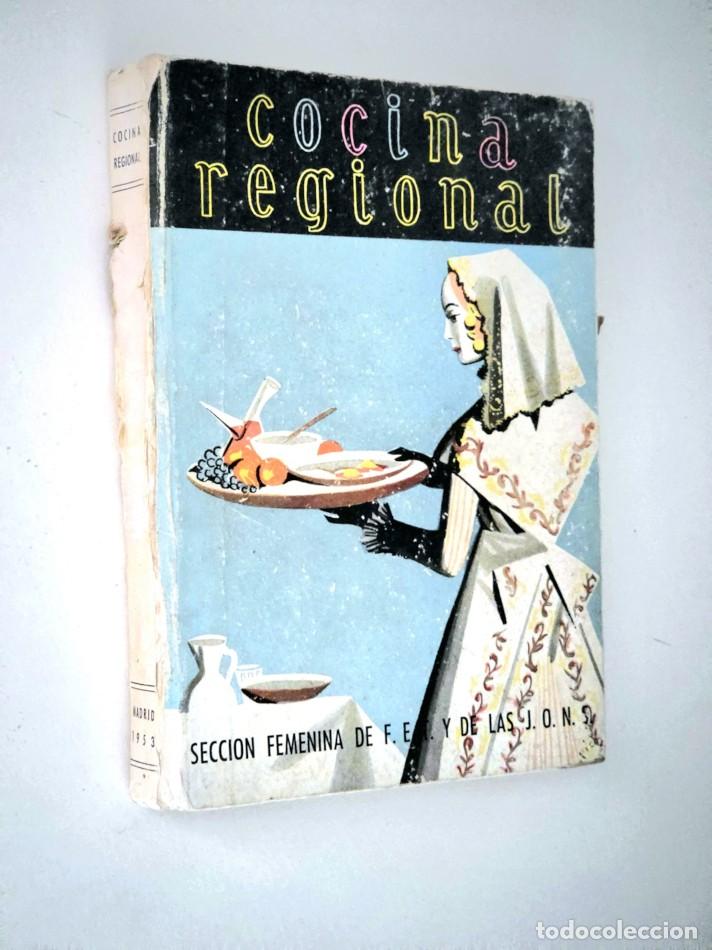 Libros de segunda mano: COCINA REGIONAL ESPA&Ntilde;OLA ( RECETARIO ) - VV.AA.