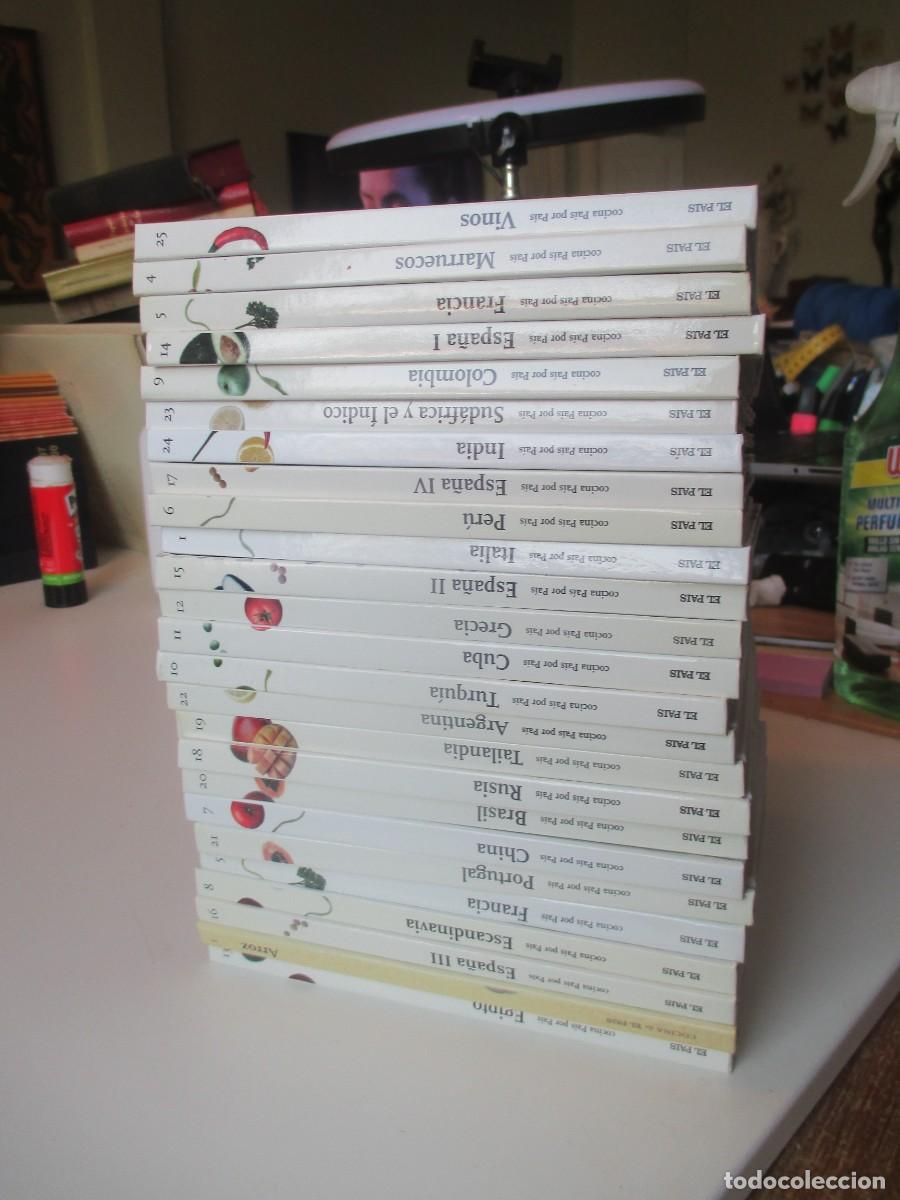 Libros de segunda mano: Cocina Pa&iacute;s por pa&iacute;s (25 tomos sueltos) W39724