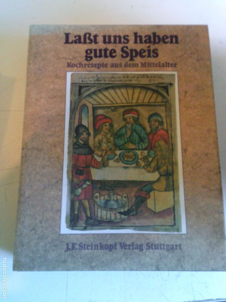 Libros de segunda mano: Libro de recetas de cocina de la edad media en alem&aacute;n