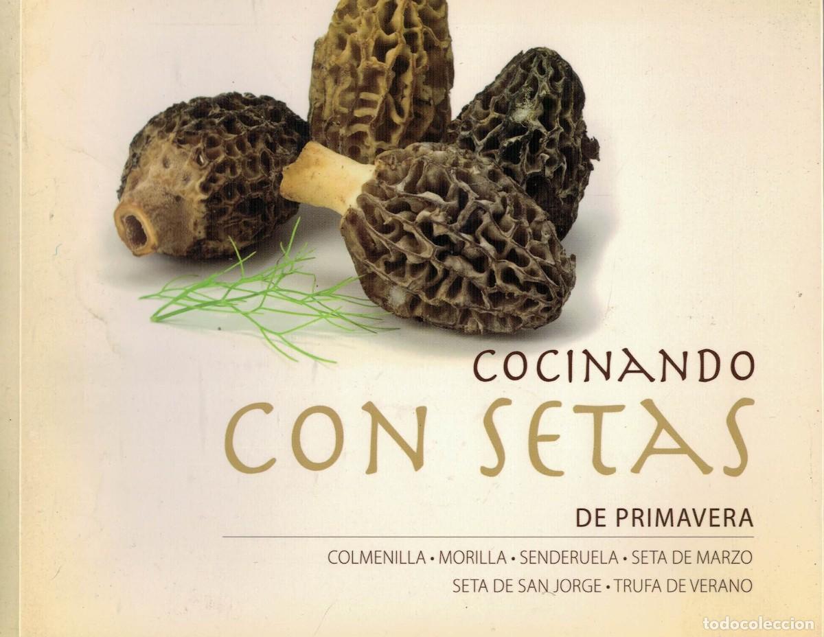 Libros de segunda mano: Cocinando con Setas de Primavera Colmenilla Morilla Senderuela Seta de marzo Seta de San Jorge Trufa