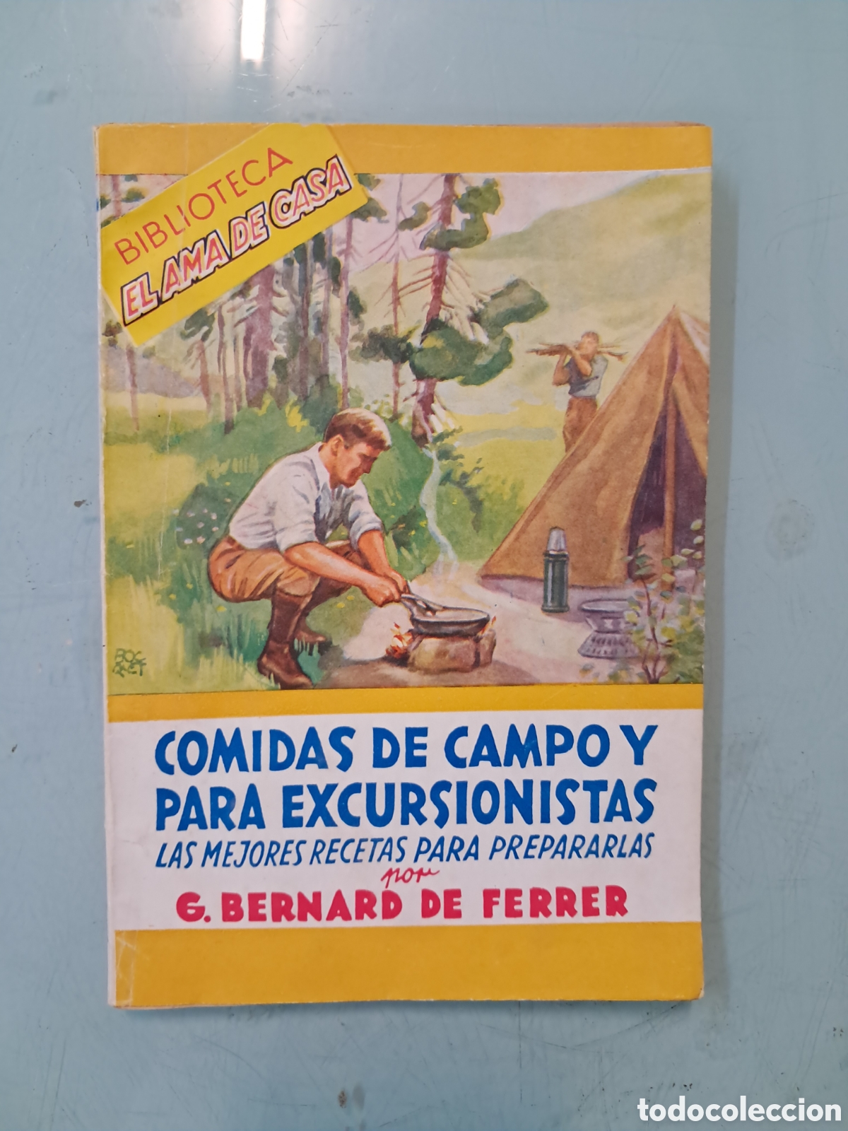 Libros de segunda mano: Biblioteca el ama de casa Bernard de Ferrer,Comidas de campo