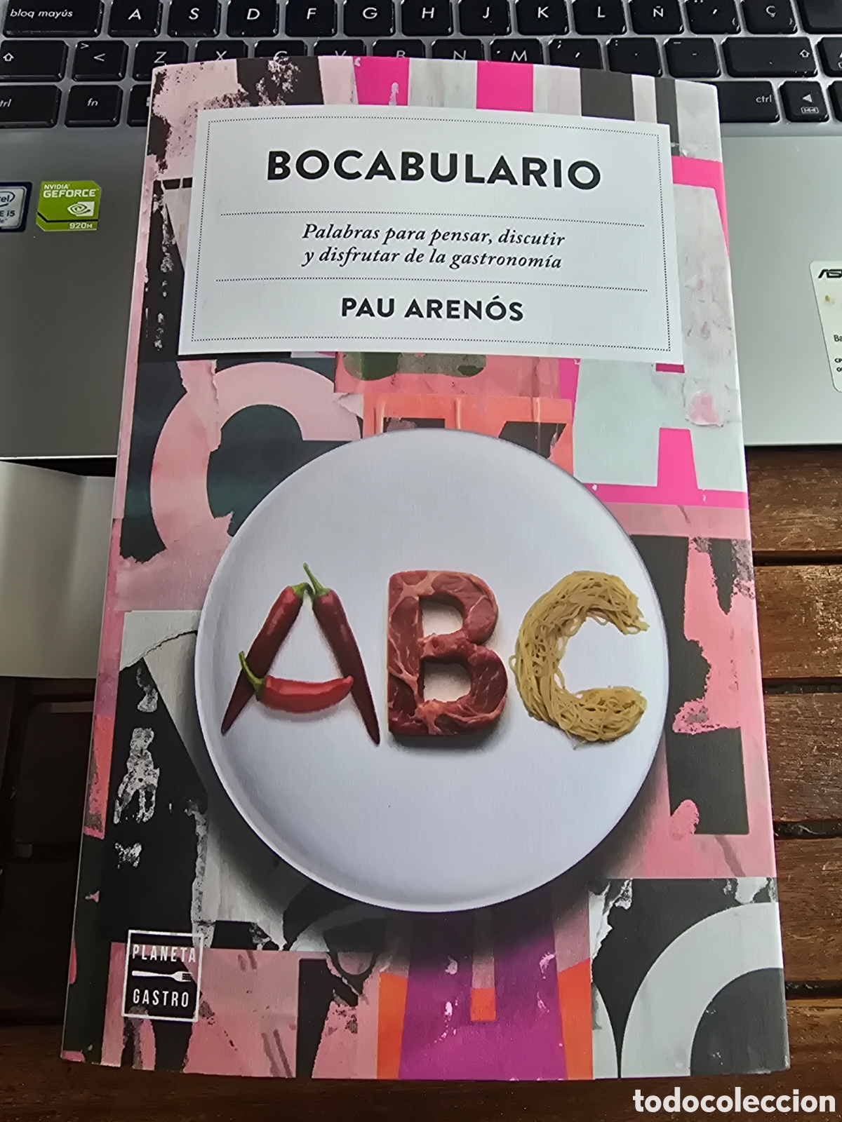 Libros de segunda mano: Bocabulario Pau Aren&oacute;s Editorial PLANETA 2026 Gastronom&iacute;a cocina
